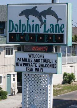Dolphin Lane Motel Carolina Beach Eksteriør bilde